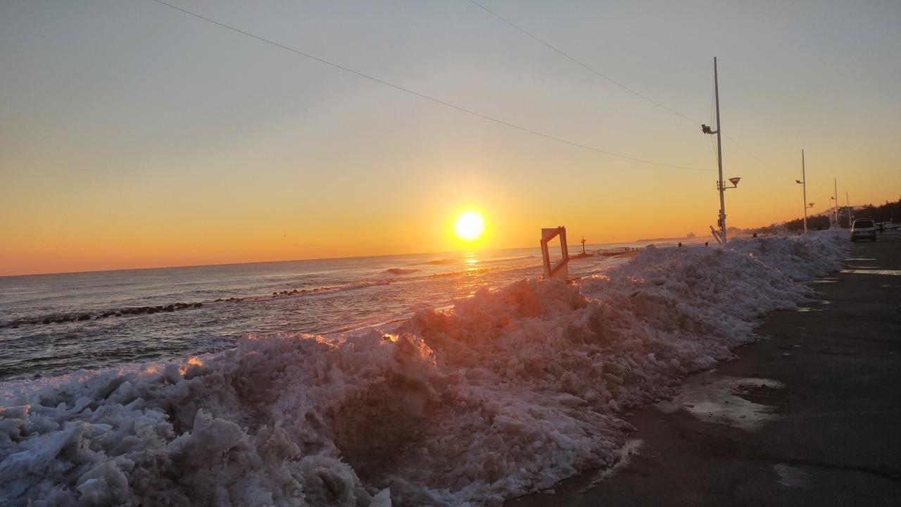 Ocean Capsule Guesthouse Gangneung Esterno foto